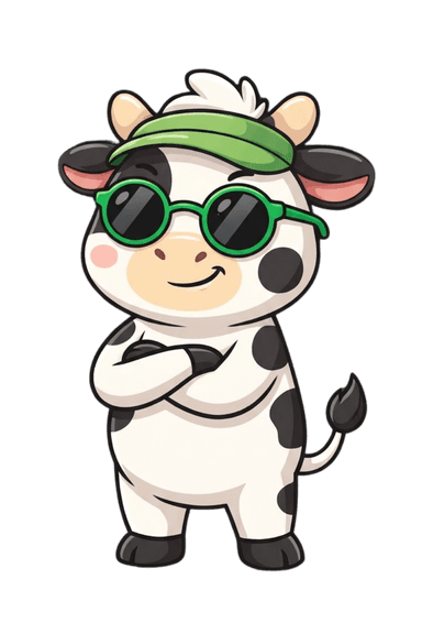 Buck looking cool with sunglasses